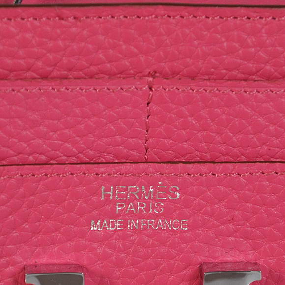 Cheap Fake Hermes Constance Wallets Togo Leather A608 Peach